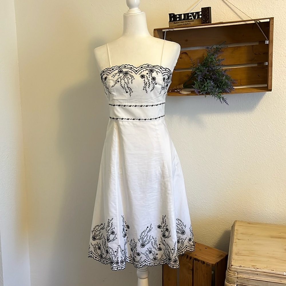 White House Black Market Sundress Size 4